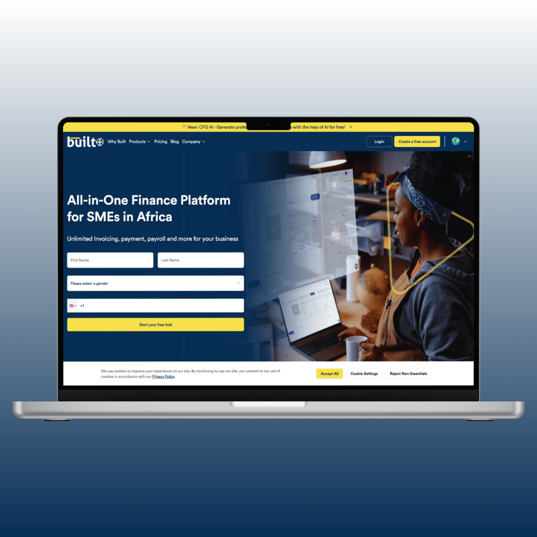 Built.Africa Website