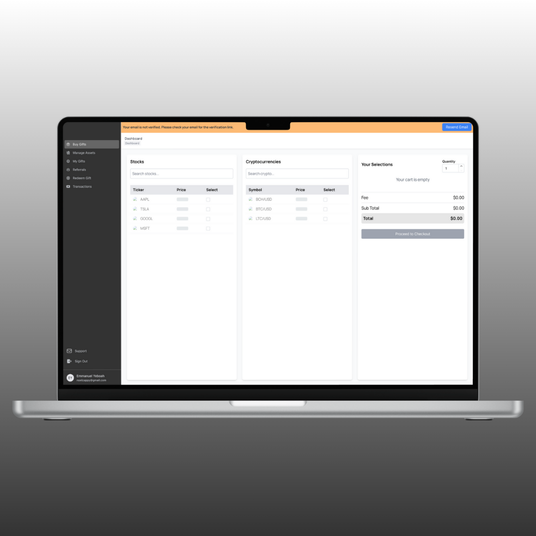 GrowingGift Platform